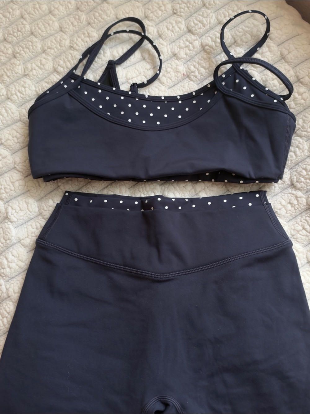 Liaison the Label Cypress & White Polka Dots set